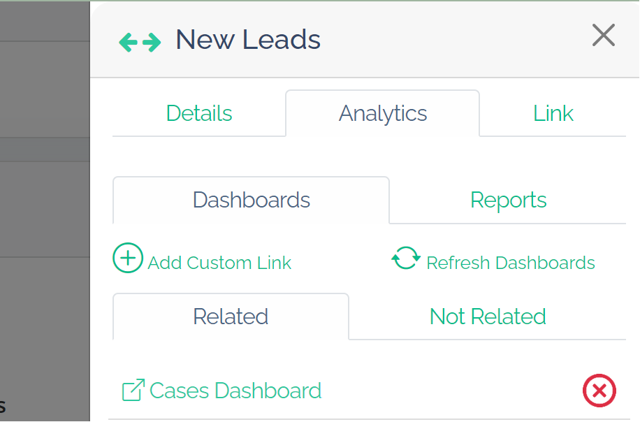 Salesforce Metrics Dashboard